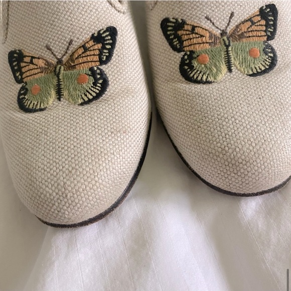 Stubbs and Wootton Butterfly Embroidered Loafers - Picture 9 of 9